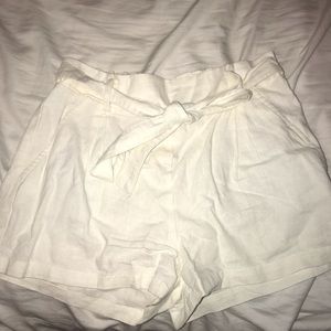 White/ivory shorts